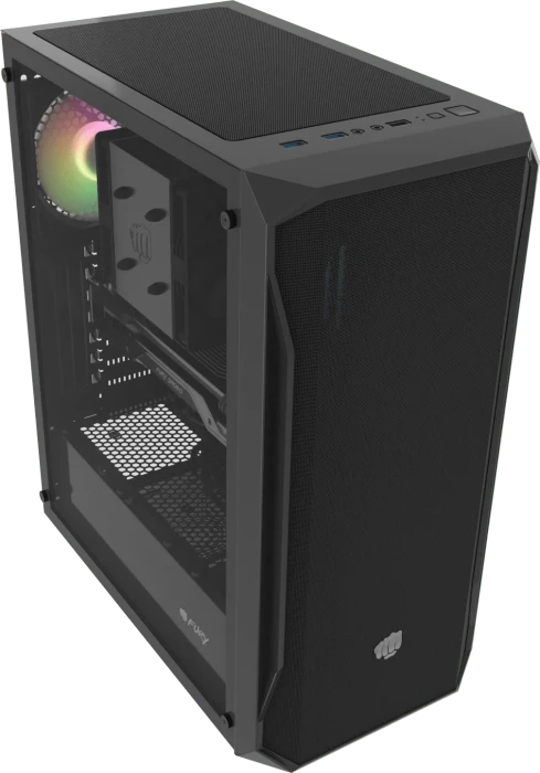 Natec Fury Shobo SH4 RGB, Glasfenster