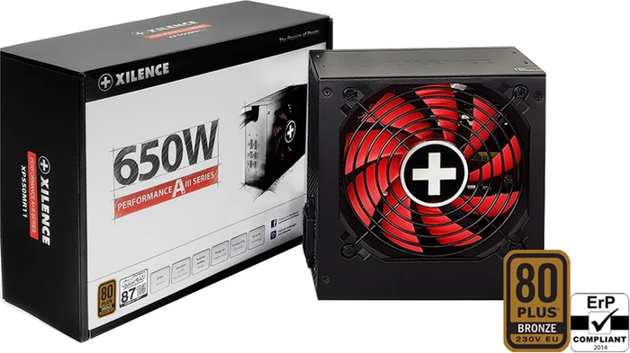 Xilence Performance A+ III Serie XP650R11 650W, ATX 2.52