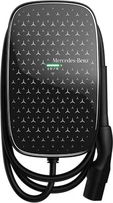 Mercedes-Benz Wallbox mit fest verbundenem Ladekabel, ECE, 6m Ladekabel