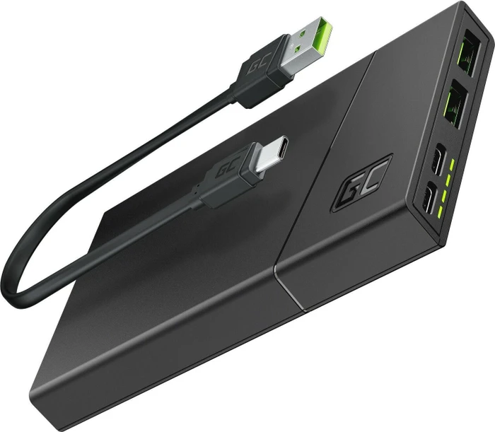 Green Cell GC PowerPlay10S 10000mAh schwarz/grün