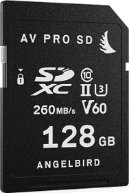 Angelbird AV PRO SD MK2 V60 R260/W140 128GB, UHS-II U3, Class 10