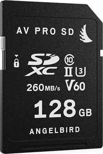 Angelbird AV PRO SD MK2 V60 R260/W140 128GB, UHS-II U3, Class 10