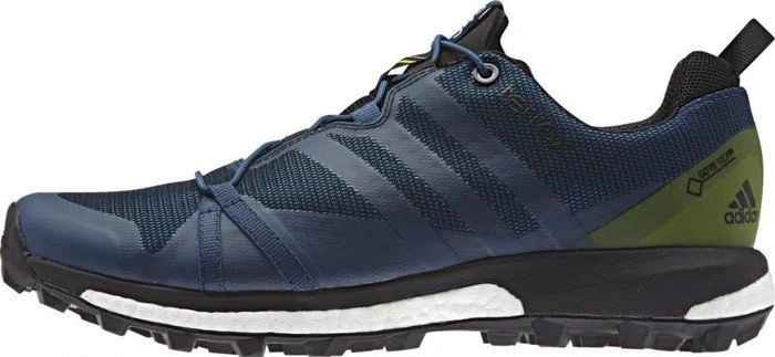 adidas Terrex Agravic GTX tech steel/craft blue/unity lime (Herren)
