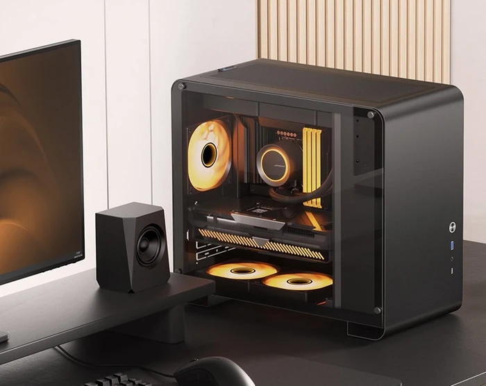 Jonsbo U4 Mini Black, schwarz