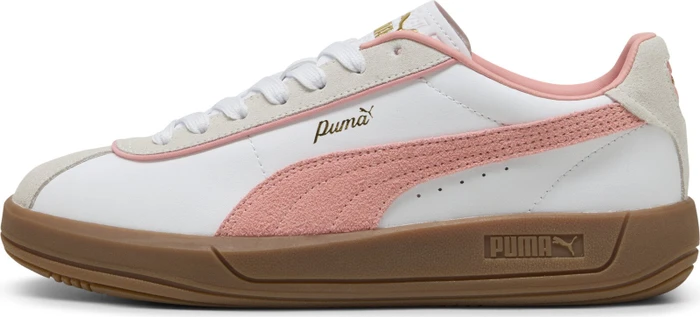 Puma Club Klassika puma white/pink fruit/vapor gray (Damen)
