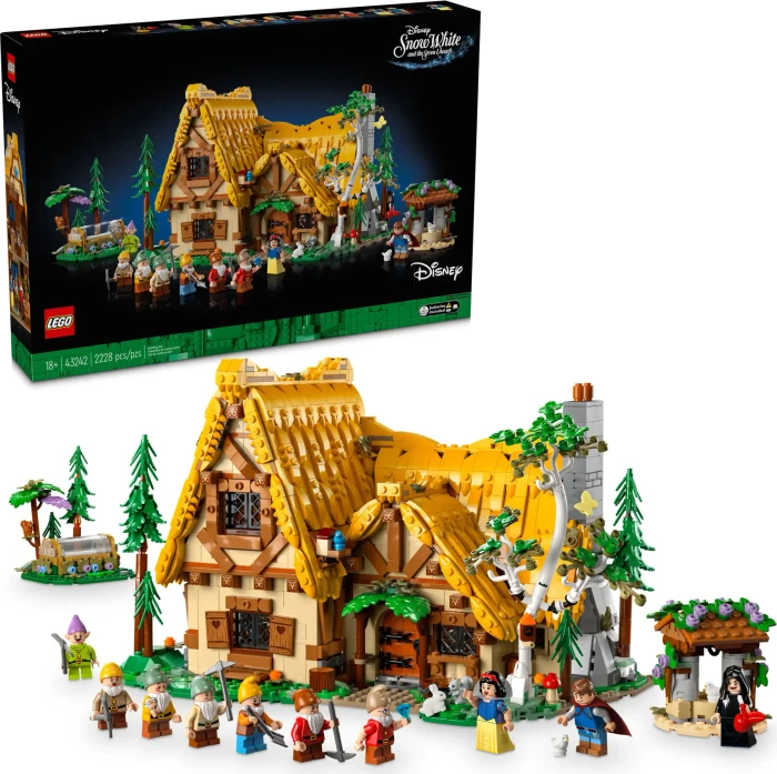 LEGO Disney - Die Hütte von Schneewittchen und den sieben Zwergen