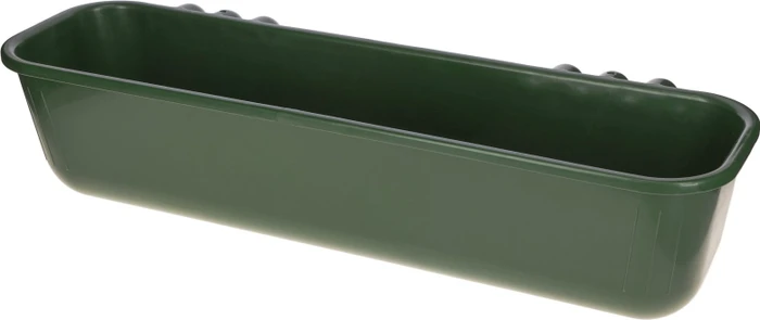 Kerbl Langfuttertrog, 42l, 100x35x24cm, grün