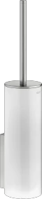 Keuco Edition 400 Toilettenbürstengarnitur mit Deckel edelstahl-finish
