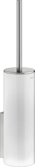 Keuco Edition 400 Toilettenbürstengarnitur mit Deckel edelstahl-finish
