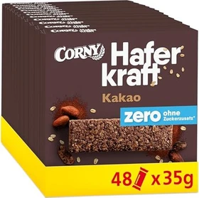 Corny Haferkraft zero Müsliriegel Kakao 1.68kg (48x 35g)