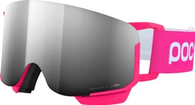 POC POCito Nexal fluorescent pink/clarity pocito-partly sunny silver (Junior)