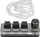 3-Key 1x Knob Mechanical Macro RGB Keypad, USB-A