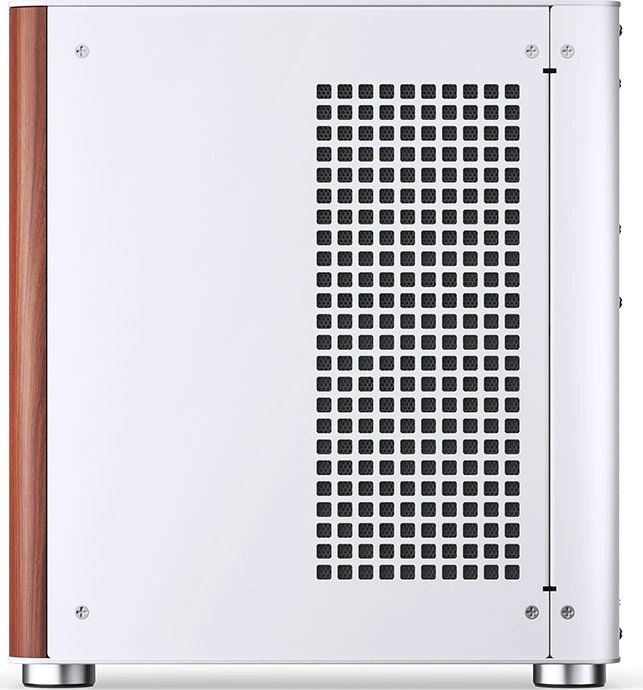 Jonsbo TK-0 White, weiß/braun, Glasfenster, Mini-ITX