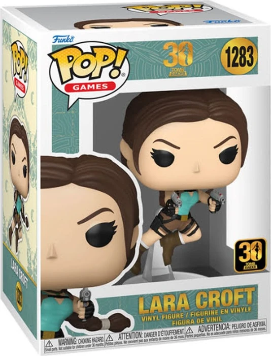 FunKo Pop! Games - Tomb Raider - Lara Croft (30th Anniversary)