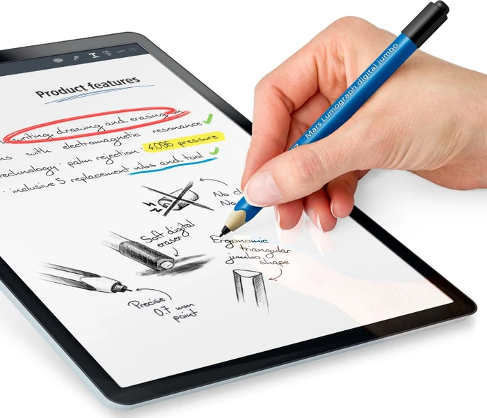Staedtler Mars Lumograph digital jumbo EMR Stylus, blau