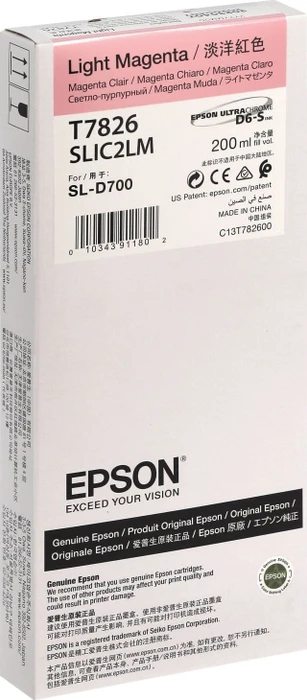 Epson Tinte T7826 Ultrachrome magenta hell