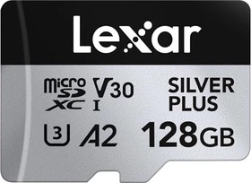 Lexar Professional SILVER PLUS R205/W150 128GB Kit, UHS-I U3, A2, Class 10
