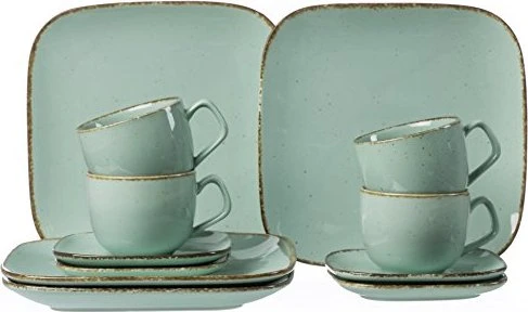 Flirt by Ritzenhoff & Breker Casa Kaffeeservice blau, 12-tlg.