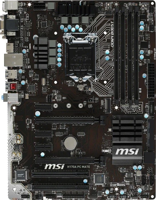 MSI H170A PC Mate (Intel 1151)