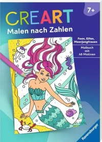 Ravensburger Malen nach Zahlen CreArt Feen, Elfen, Meerjungfrauen