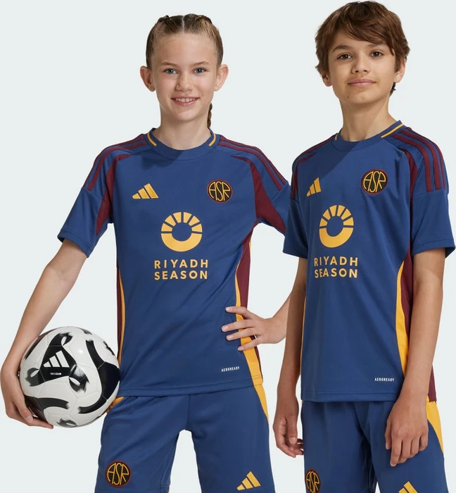 adidas AS Rom 2024/2025 Ausweichtrikot (Junior)