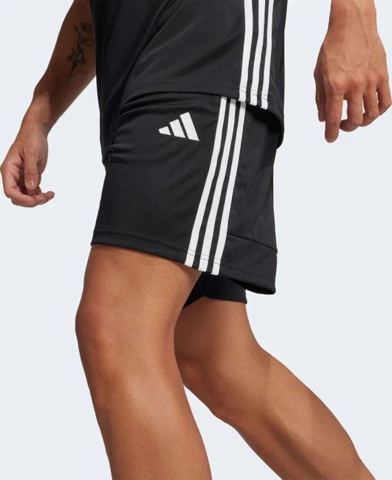 adidas Tiro 25 Essentials Trainingshose kurz schwarz/weiß (Herren)