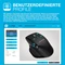 JLab Epic Wireless Mouse, schwarz, USB/Bluetooth Vorschaubild