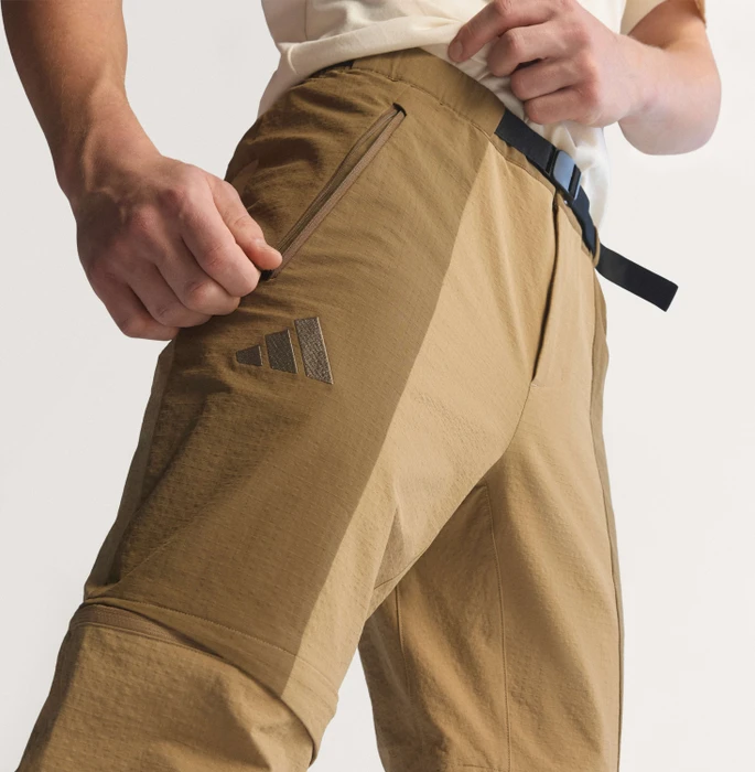 adidas Terrex Xperior Utilitas Clima365 Zip-Off Hose lang brown oxide/cardboard (Herren)