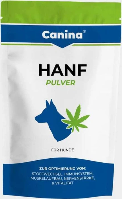 Canina Hanf Pulver für Hunde, 500g