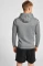 hummel Core XK Poly Sweat Hoodie grey melange (Herren) Vorschaubild