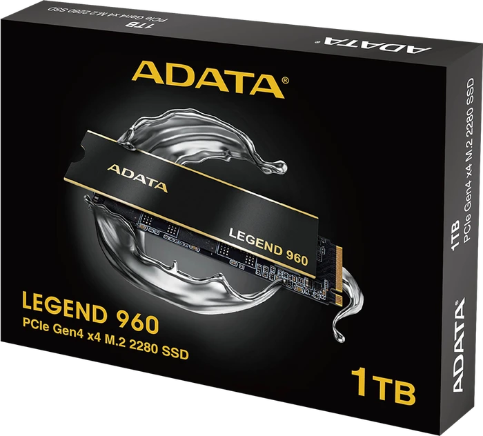 ADATA LEGEND 960 1TB, M.2 2280 / M-Key / PCIe 4.0 x4, Kühlkörper