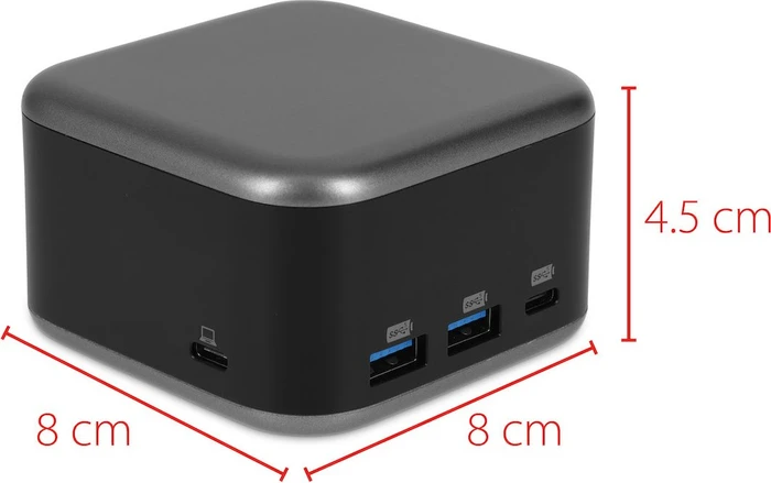 LMP PowerDock, USB-C 3.0 [Buchse], schwarz