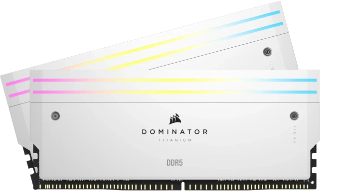 Corsair Dominator Titanium DDR5 Light Enhancement Kit, weiß