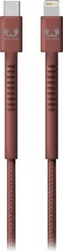 Fresh 'n Rebel USB-C to Lightning Cable 2.0m Safari Red