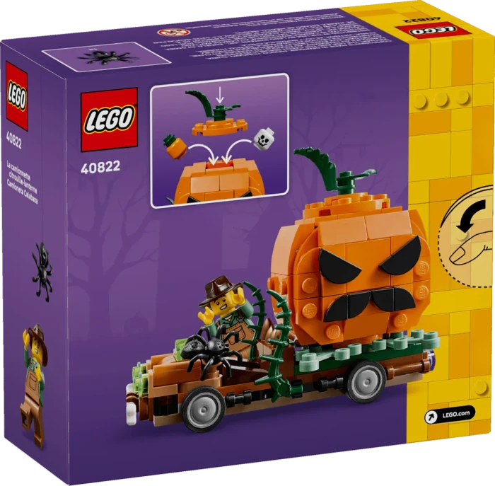 LEGO Halloween - Pickup mit Halloweenkürbis