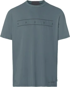 Vaude Qimsa Logo Funktionsshirt kurzarm heron (Herren)