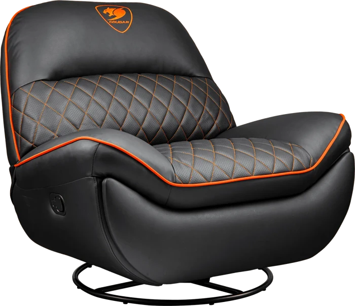 Cougar Overlord CGR-OVL-ORB Gaming-Sofa, schwarz/orange
