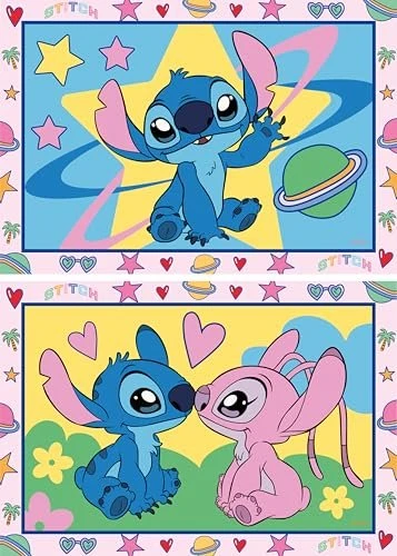 Ravensburger Malen nach Zahlen CreArt Junior Disney Stitch & Angel