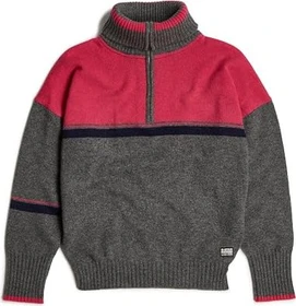 G-Star Multi Color Loose Skipper Strickpullover pink peacock (Damen)