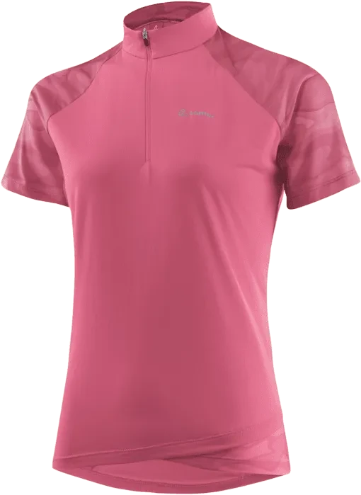 Löffler Barkly Rise Half-Zip Trikot kurzarm malaga (Damen)