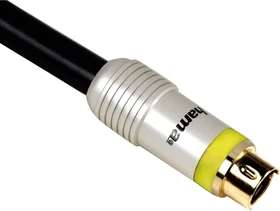 Hama S-Video Kabel schwarz vergoldet (verschiedene Längen)