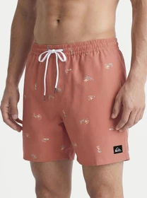 Quiksilver Stretch Printed Volley 16" Badeshorts desert sand/spaced out (Herren)