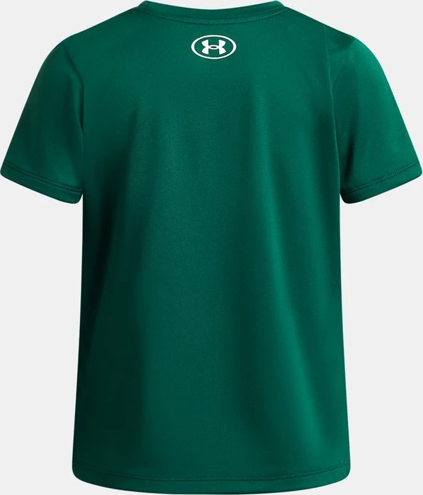 Under Armour Tech Funktionsshirt kurzarm campus ivy/white (Junior)