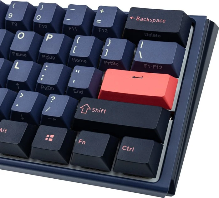 Ducky One 3 Mini, Cosmic Blue, PBT, LEDs RGB, MX SPEED RGB Silver, USB, US