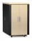 APC NetShelter 19" Netzwerkschrank 24HE, vormontiert, eigenbelüftet, Blechtür, schallgedämmt, Ahorn, 1130mm tief Vorschaubild