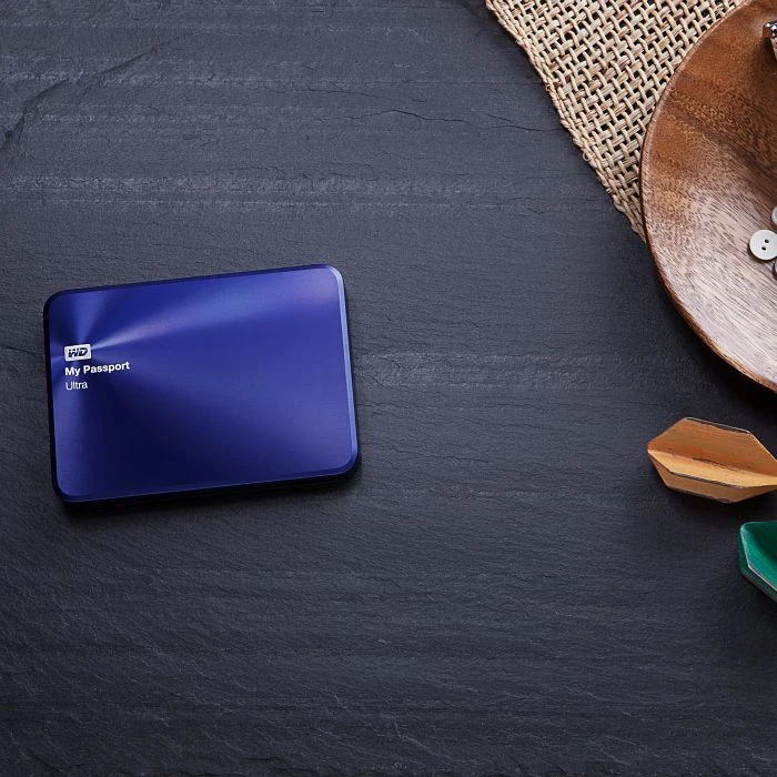 Western Digital WD My Passport Ultra Metal blau, 1TB, USB 3.0 Micro-B