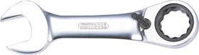 KS Tools GEARplus Maul-Ringratschenschlüssel kurz, 18x131mm