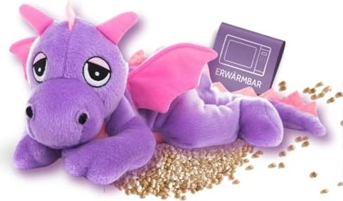 Habibi Family Classic Glücksdrache Wärmetier lila