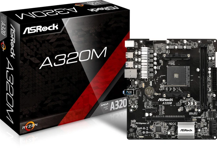 ASRock A320M (AMD AM4)