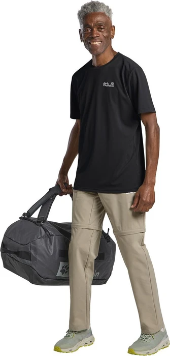 Jack Wolfskin Delgami Funktionsshirt kurzarm schwarz (Herren)